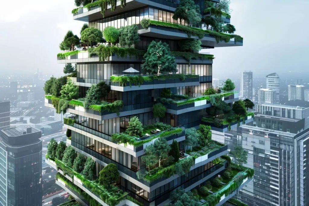 تاثیر روانی فضای سبز در برج های مسکونی