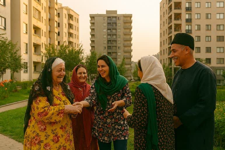 همزیستی فرهنگی در برج ها مسکونی همزیستی فرهنگی در برج ها مسکونی