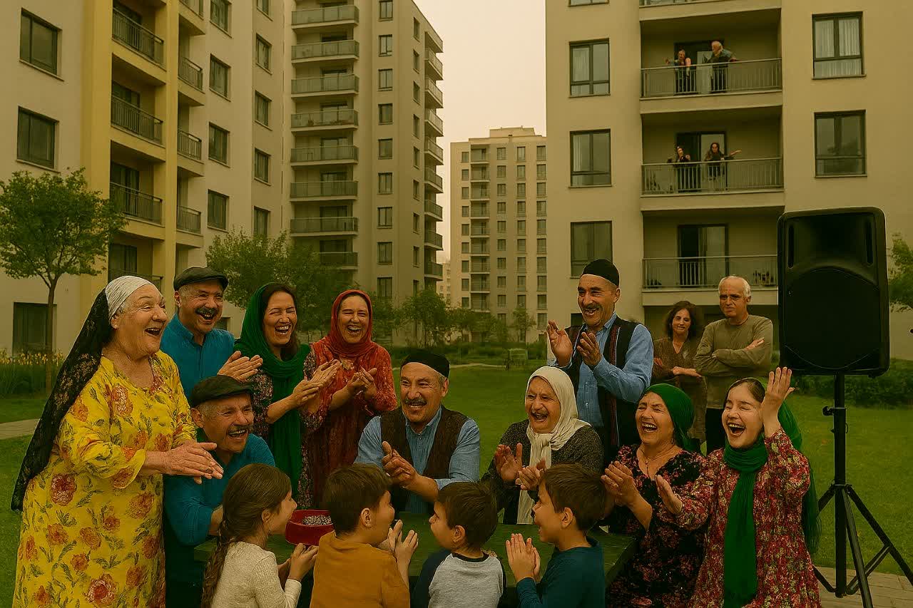 همزیستی فرهنگی در برج ها مسکونی