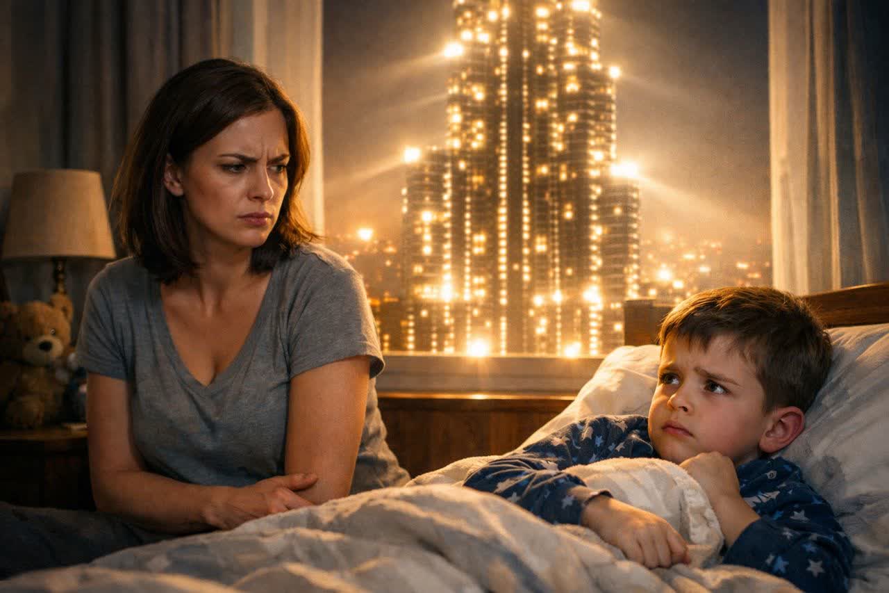 آلودگی نوری در برج های بلند