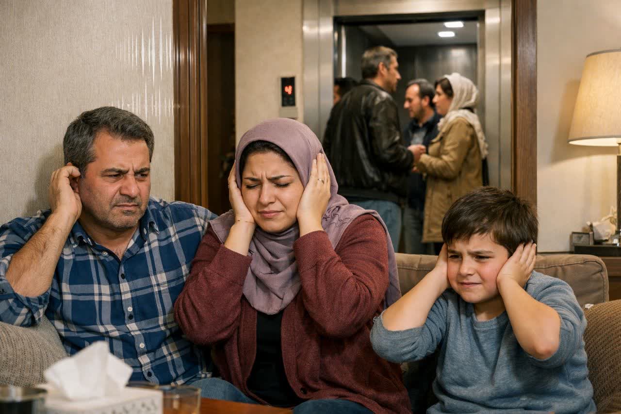 آلودگی صوتی پنهان در خانه ها و آپارتمان